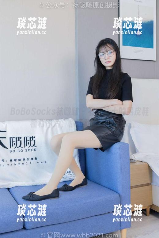 BoBoSocks袜啵啵 - 有了芝士的黑皮鞋福利图片，你还敢说无趣吗？