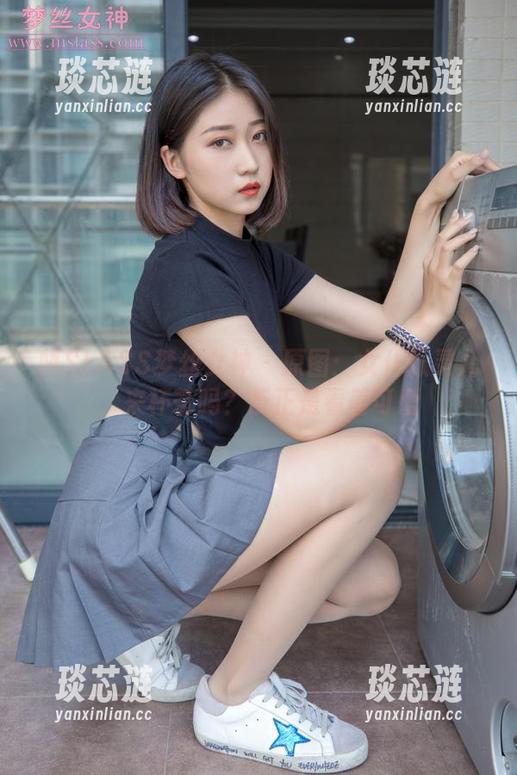 MSLASS梦丝女神 - 原图：女仆张灵儿，来杯茶吗？反正是看着可爱
