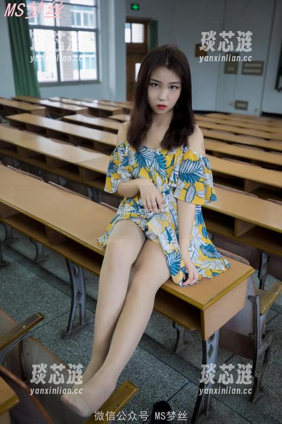 MSLASS梦丝女神 - 灵唯的双马尾杀，这写真集资源就是把我萌晕了的调调！