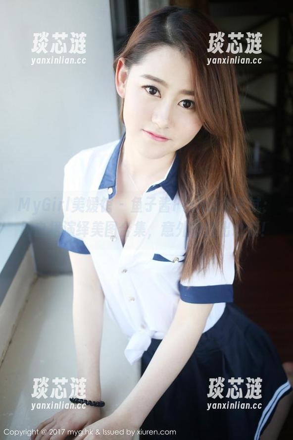 MyGirl美媛馆 - 鱼子酱Fish的新尝试：用白裙演绎美图合集，意外的别出心裁！
