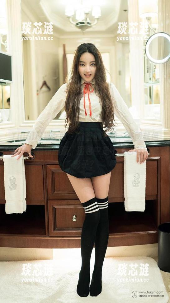 TuiGirl推女郎 - 陆瓷的豹纹，美图就像那只不经意的猫，图包中是不是也有它的影子？