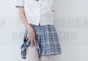少女秩序 - 七夕特辑：鹿可的图库写真，爱情渐渐清晰又模糊