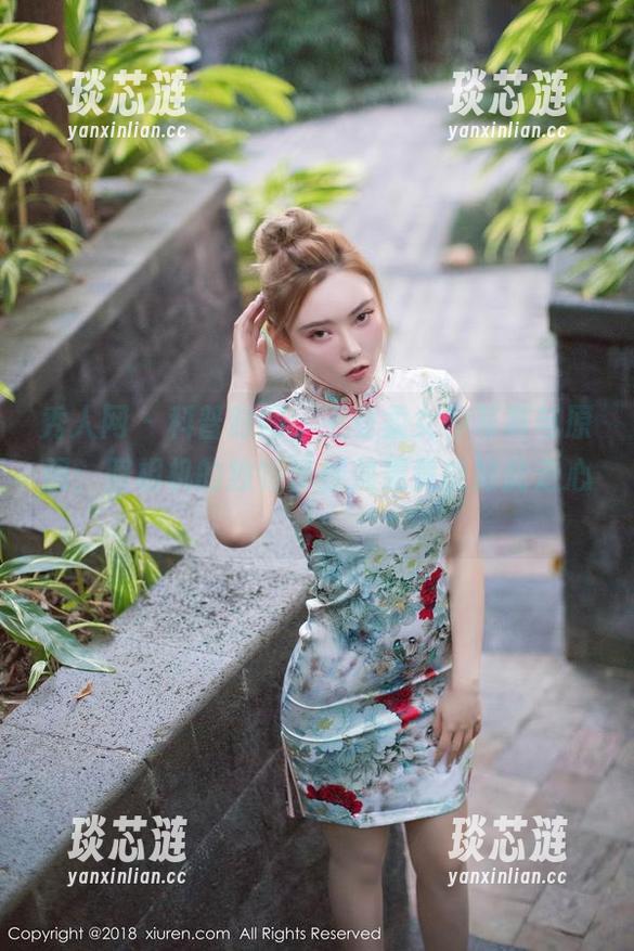 秀人网 - 科普时间，王曼柔女神写真与原图：照相机的独特捕捉效果竟能如此走心！