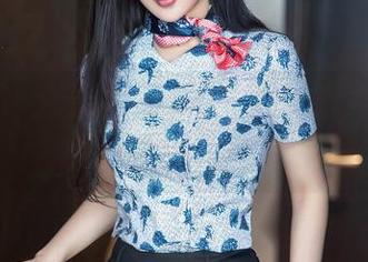秀人网 - 观看顾乔楠换校服，图片里那个就是偷偷练舞的我！
