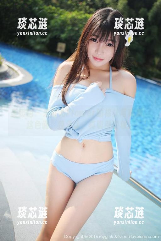 美媛馆 - 朱可儿Flower的棉袜写真集：这色调，我承认，真吸引眼球。