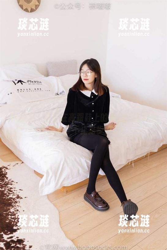 袜啵啵 - 小安在高跟鞋上的舞蹈：这组图片分享可不止是步伐哦！